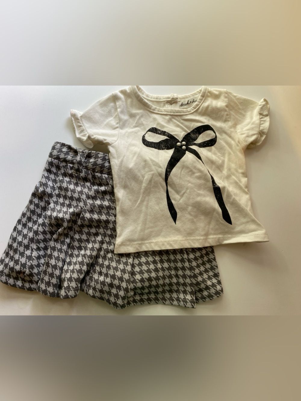 Derek Heart Shirt and Skort Set / Size 2T / NWOT